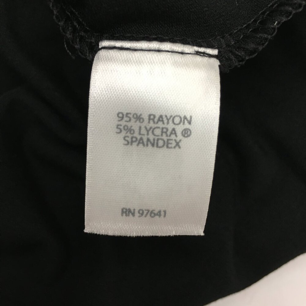 NEW J. Jill Black & White Polka Dot Dress Cap Sleeves Pockets Medium - Picture 7 of 9